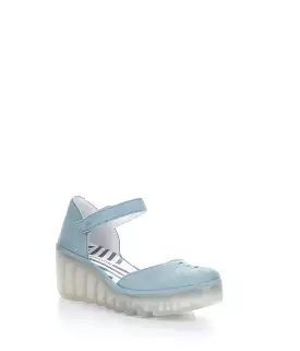 BISO305FLY Pale Blue Sandals - Ankle Strap Design