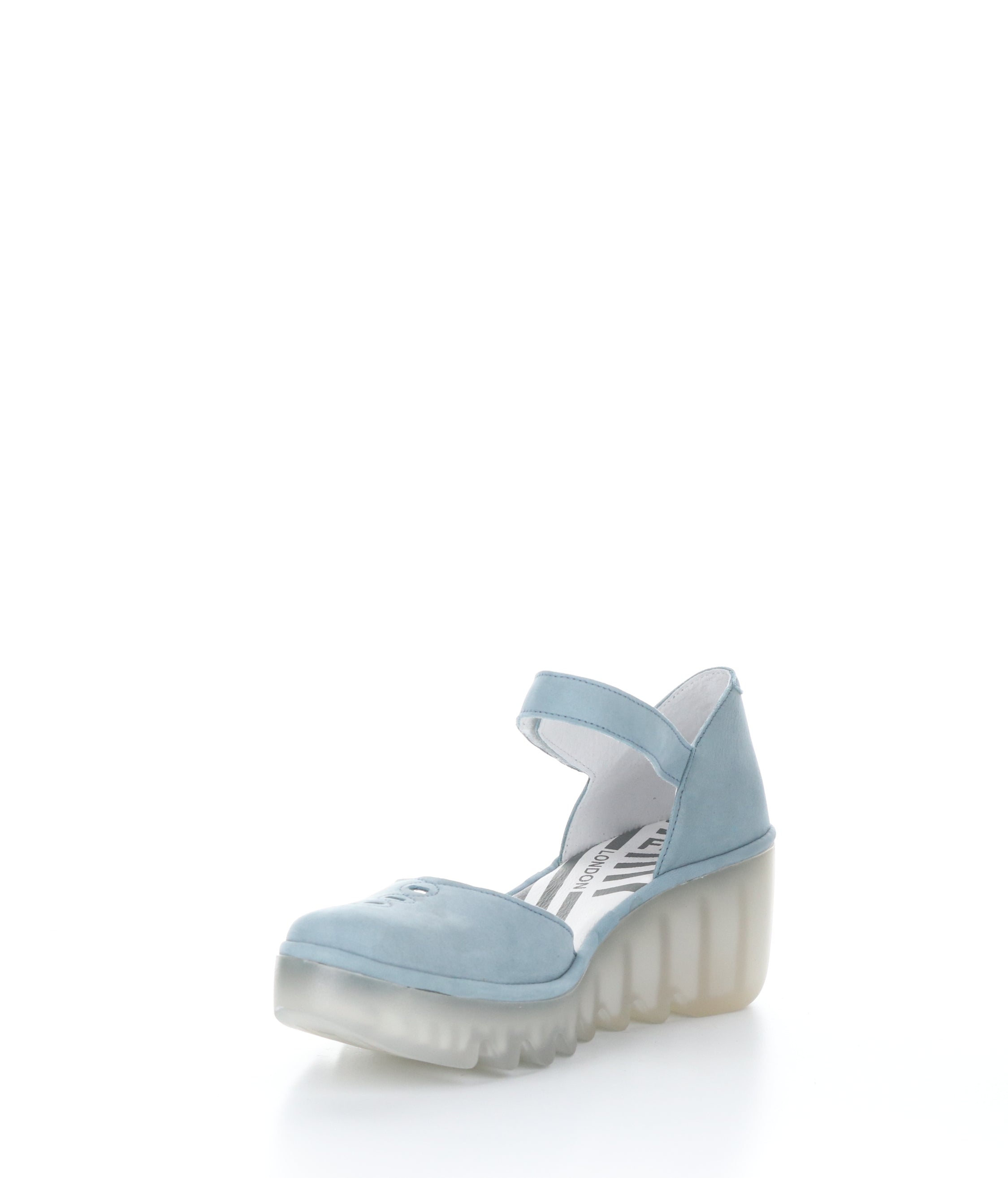 BISO305FLY Pale Blue Sandals - Ankle Strap Design