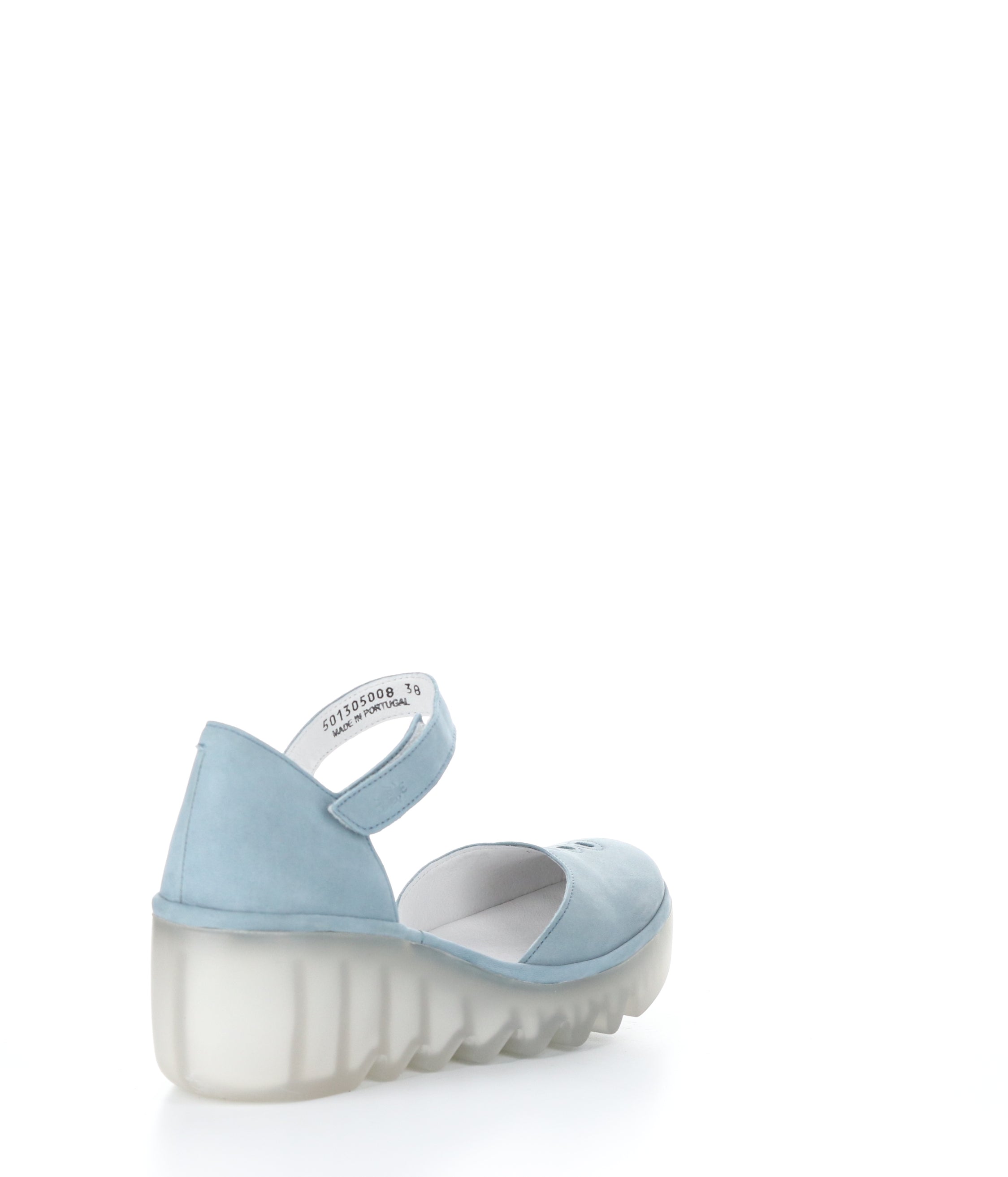 BISO305FLY Pale Blue Sandals - Ankle Strap Design