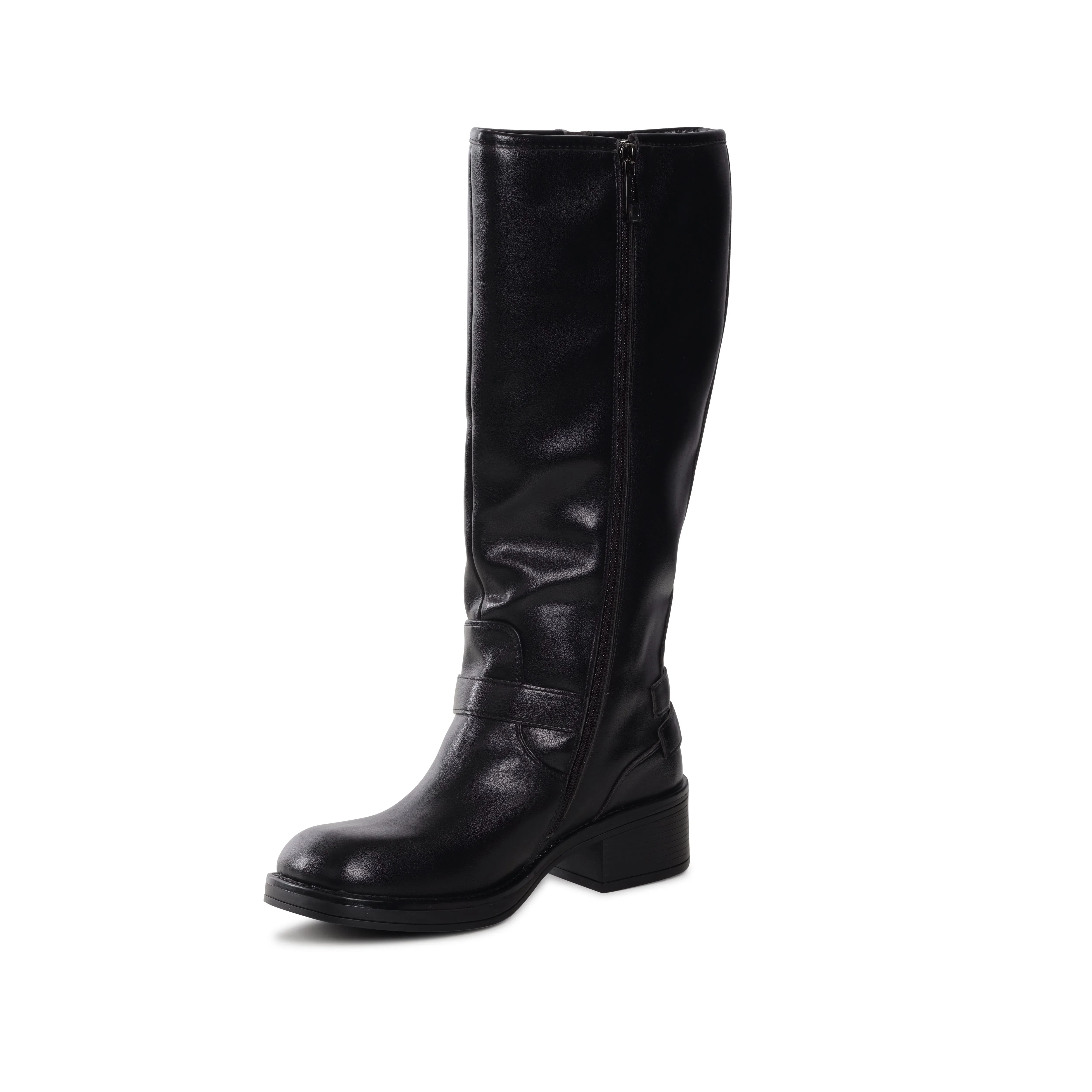 Black Astoria Biker Boot