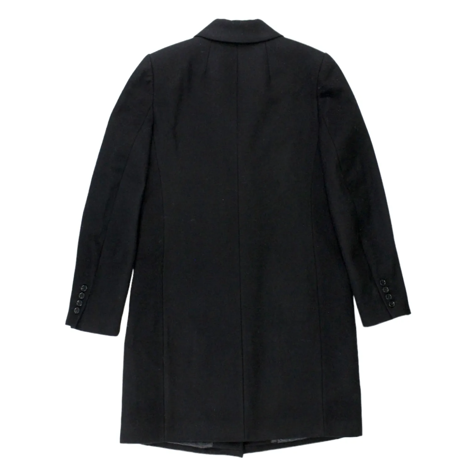 Black Astrid Wool Coat by Hush