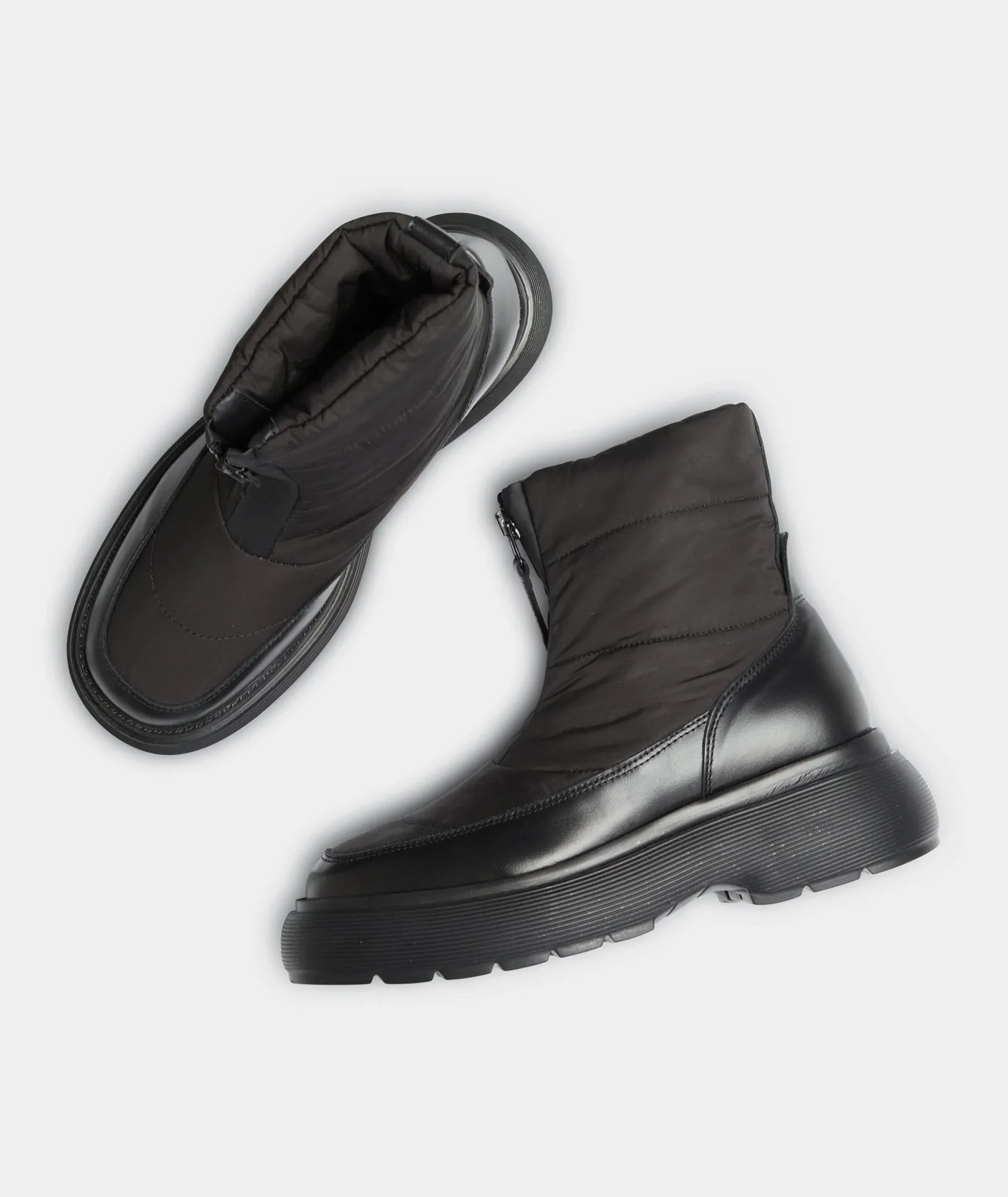 Black Cloud Snow Boots Nylon