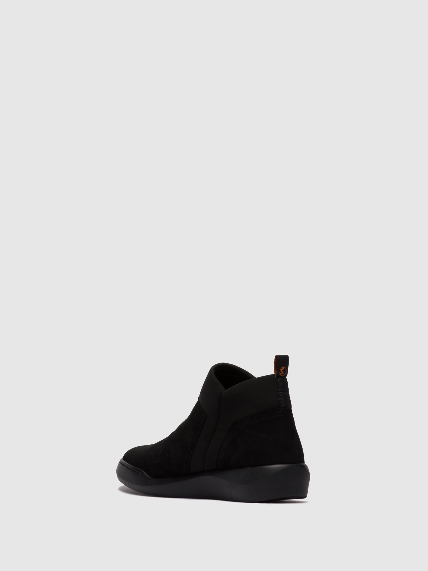 Black Elastic Ankle Boots by BELU598SOF