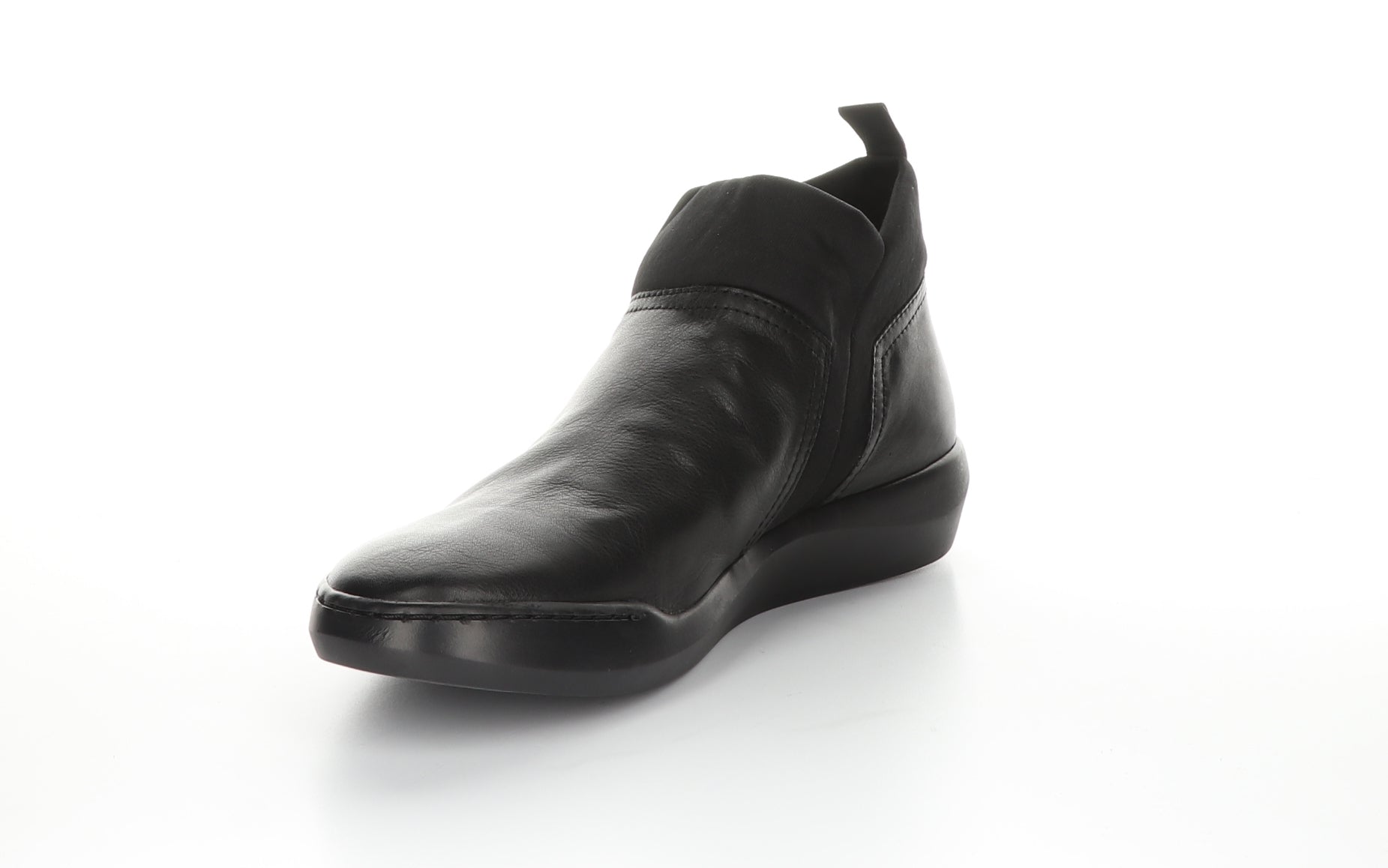 Black Elastic Ankle Boots by BELU598SOF