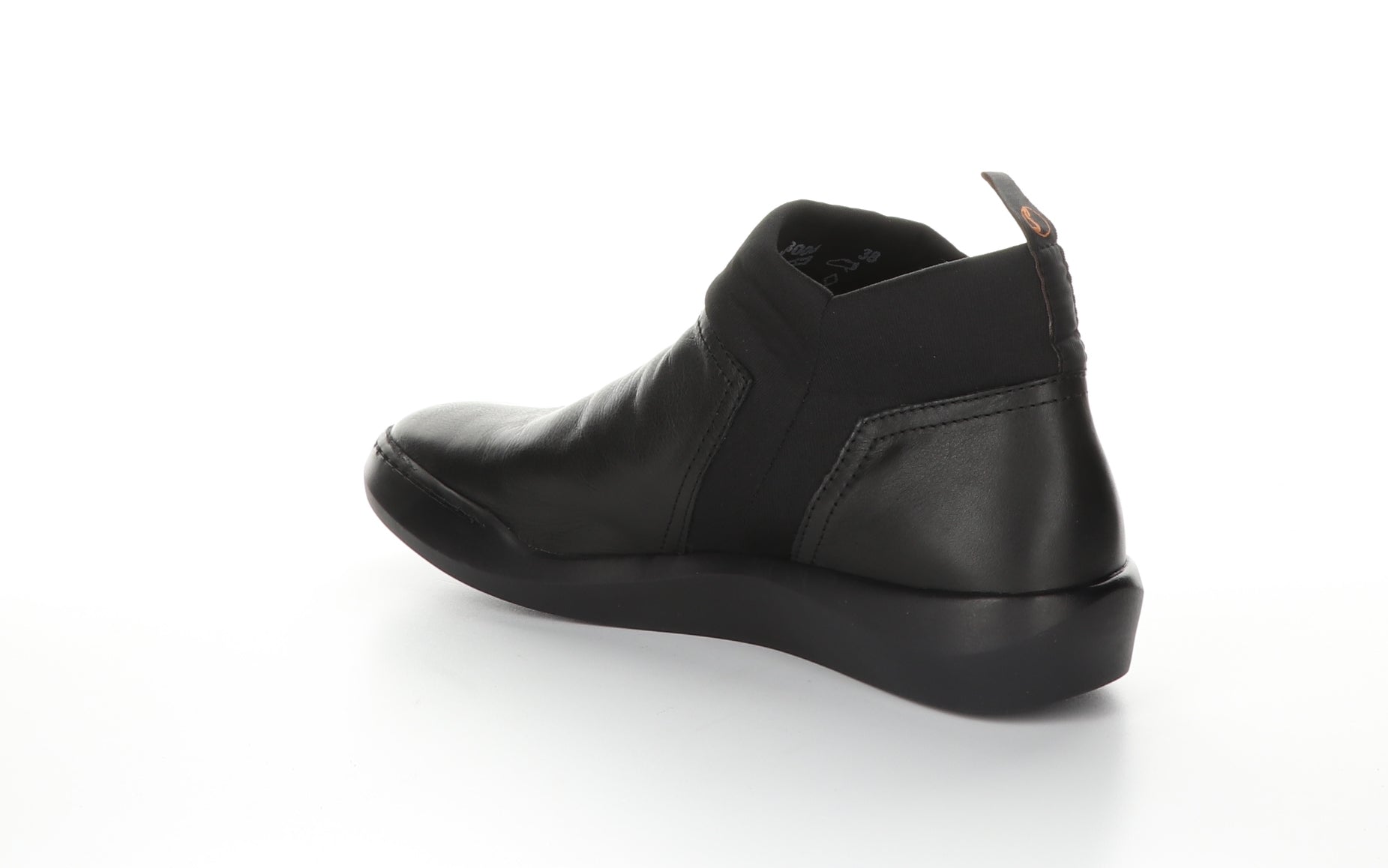 Black Elastic Ankle Boots by BELU598SOF