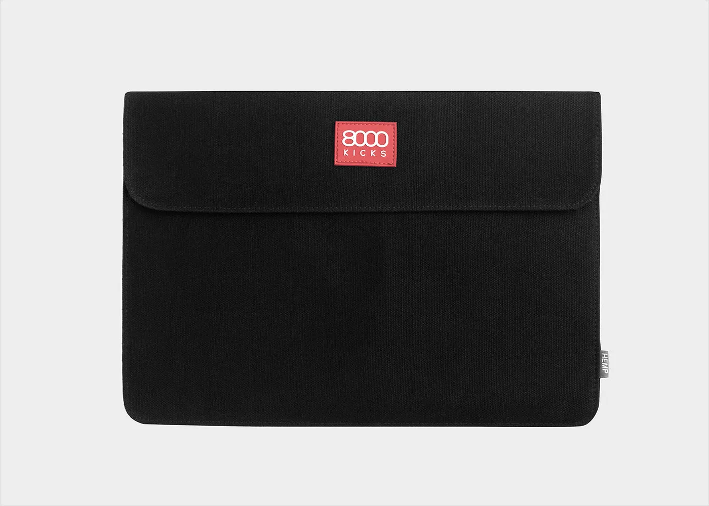 Black hemp Laptop case