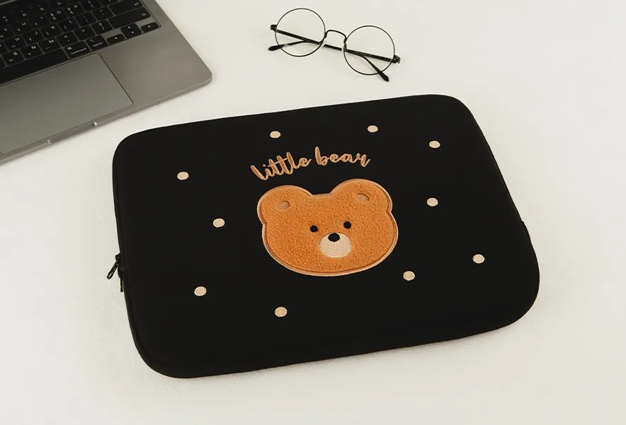 Black Pink Laptop Sleeves 11 - iPad 13 15 inch Cases - Protective Covers - Purses - Handbags - Square Cushion Pouches - Designer