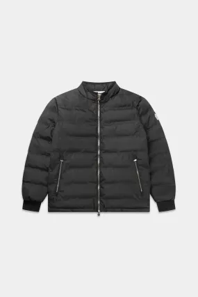 Black Q-Series Regular Fit Puffer Jacket