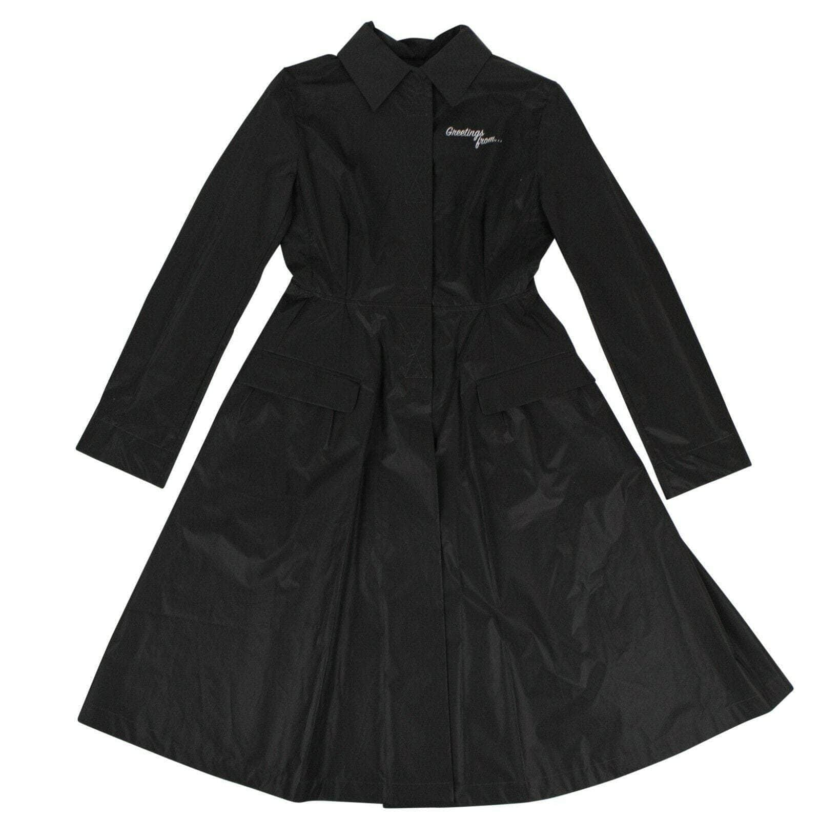 Black 'Recovery' Windbreaker Coat