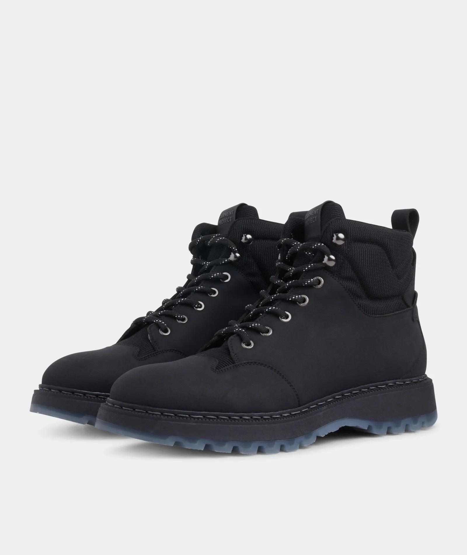 Black Silas Vegan Hiking Boots