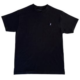 Black Sunday Logo Embroidered T-Shirt