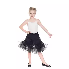 Black Tutu for Little Kitty Girl's Petticoat