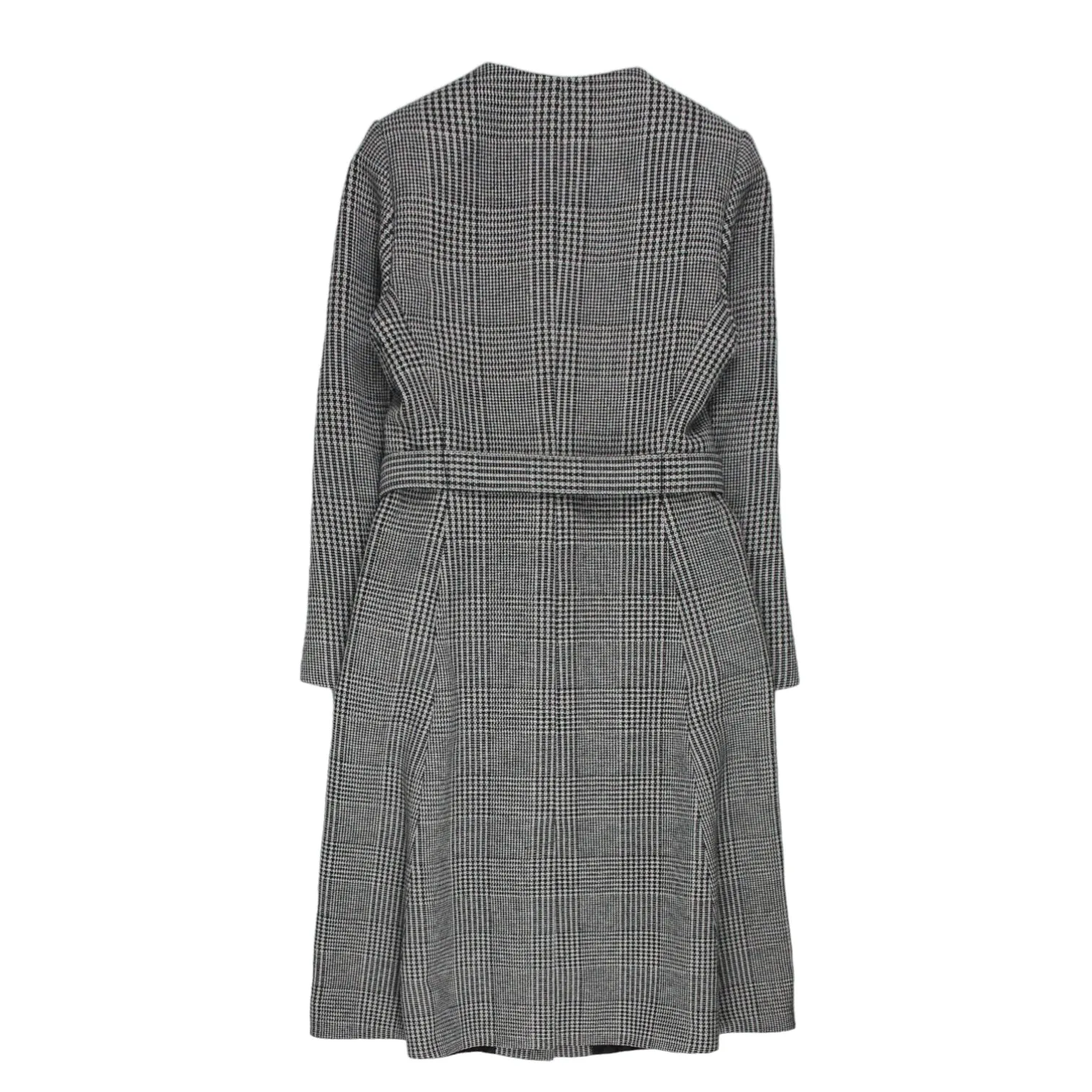 Black White Check L.K. Bennett Coat