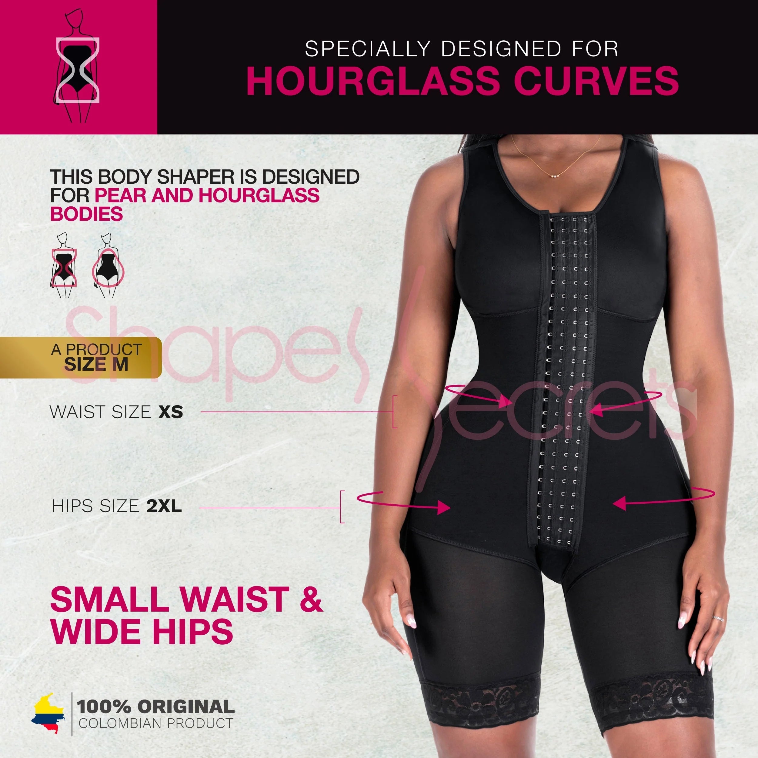 BLING SHAPERS EXTREMO 553BF | BODY SHAPEWEAR WITH INTEGRATED BRA | POST SURGERY AND DAILY USE | POWERNET