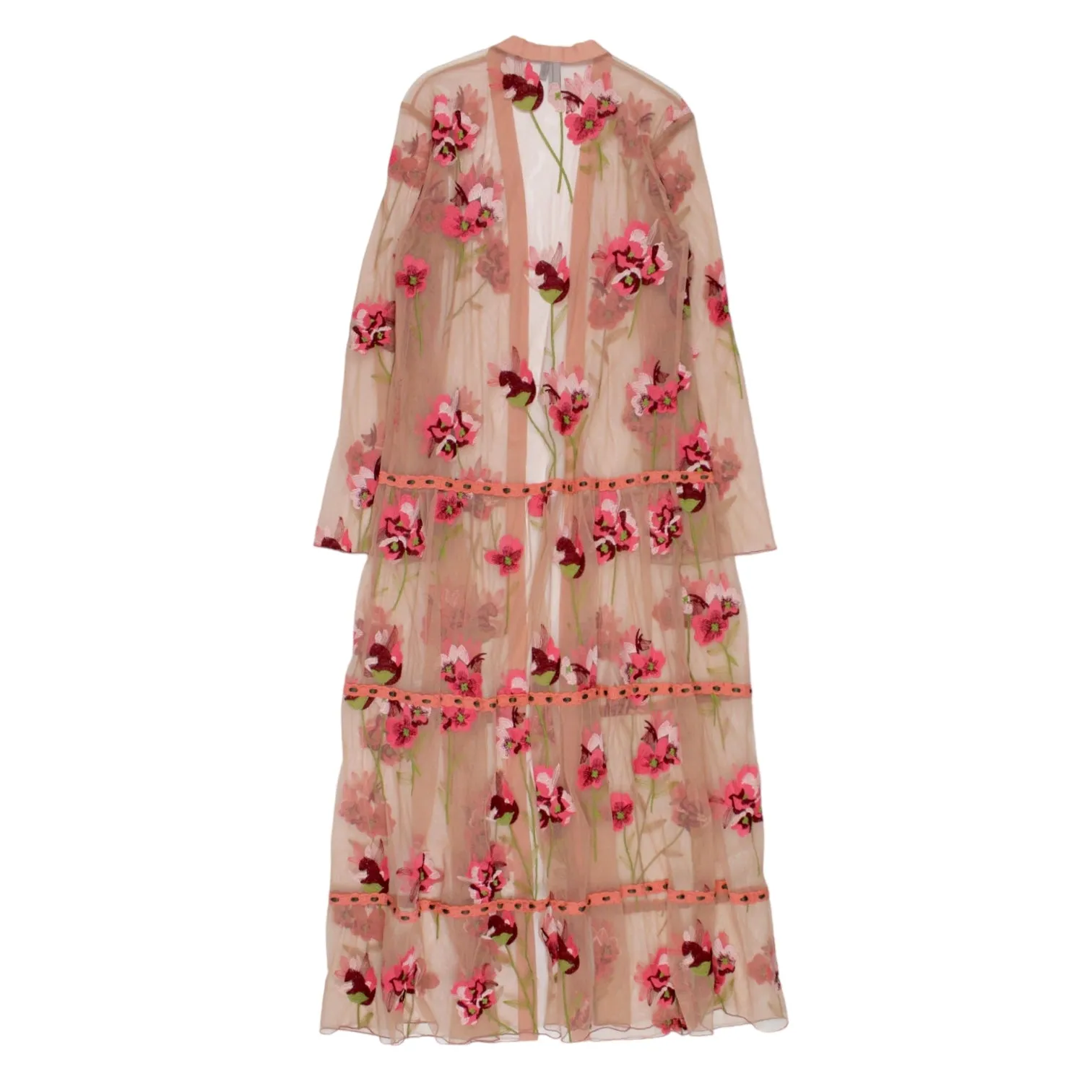 Bl^nk London Pink Embroidered Coat Sale