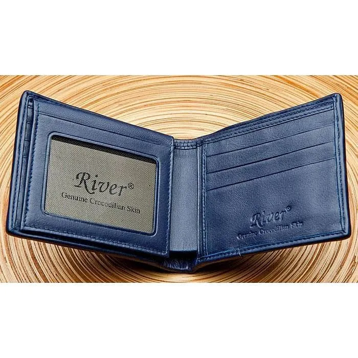 Blue Crocodile Mens Wallets