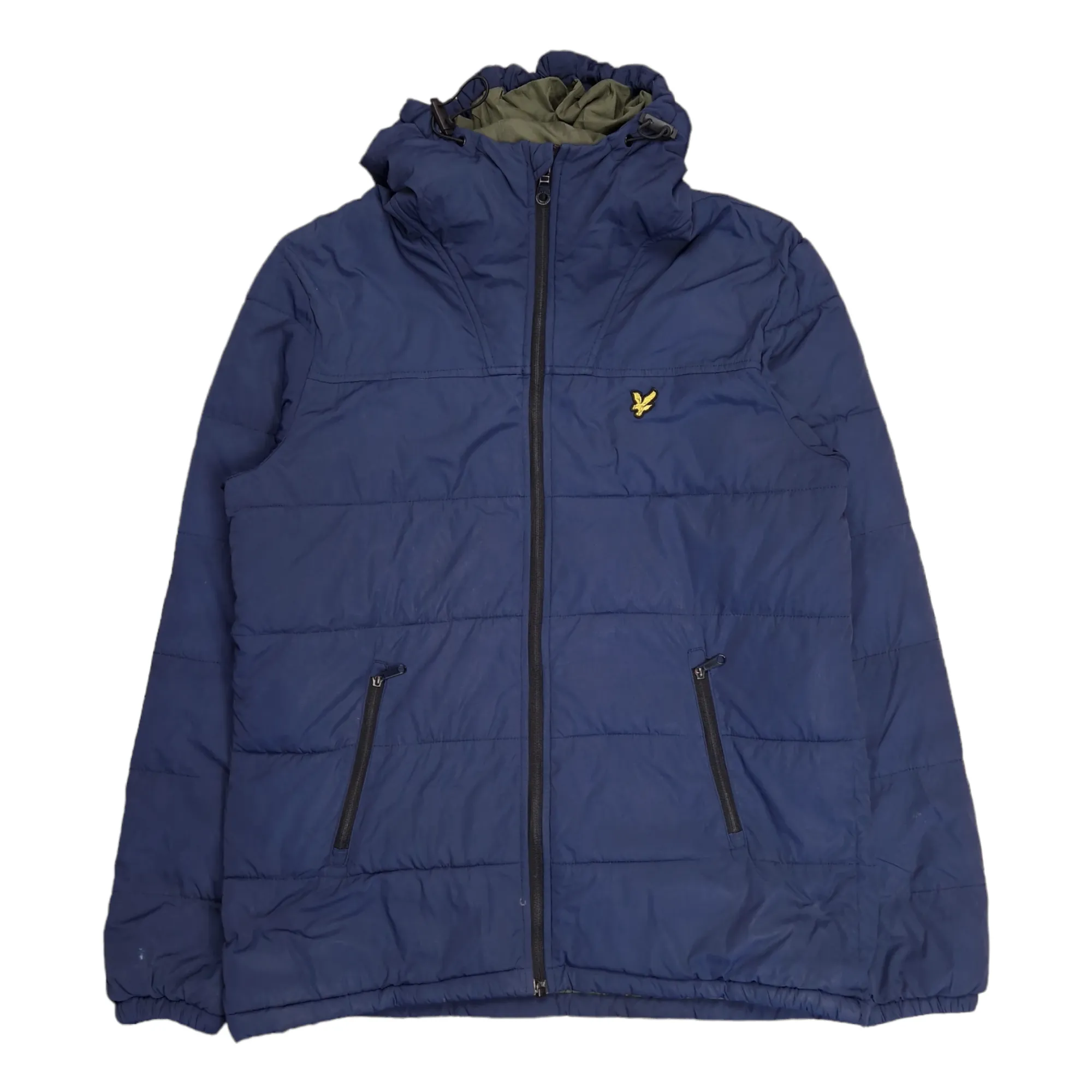 Blue Lyle and Scott Puffer Jacket Size Medium