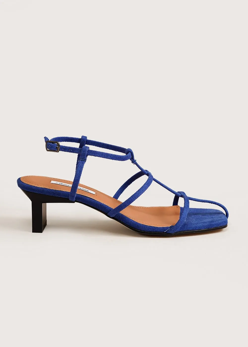 Blue sandals from Gene - Search Now