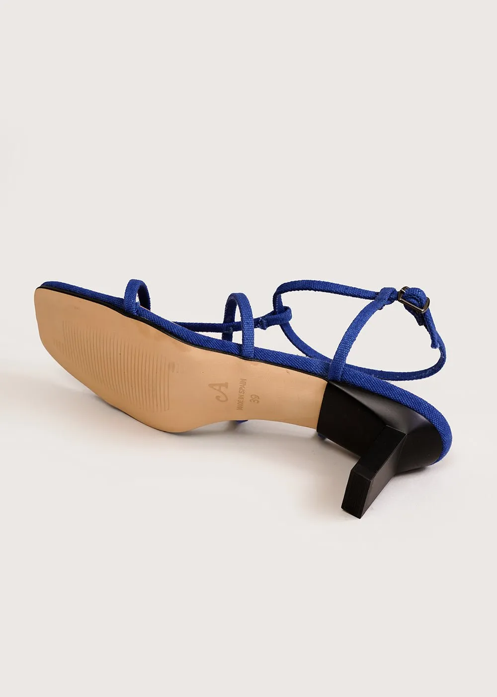 Blue sandals from Gene - Search Now