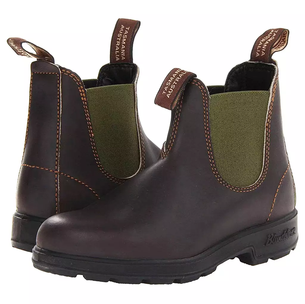 Blundstone Boots 519 Unisex - UK 6.5, Casual Pull-On Ankle Outdoor Leather