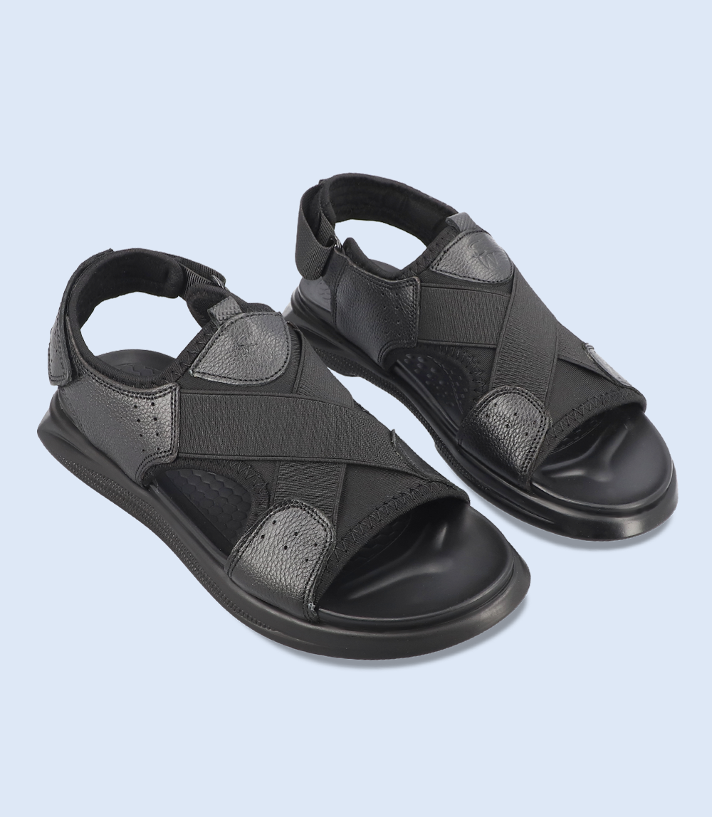 BM4419 Black Men Comfort Sandal