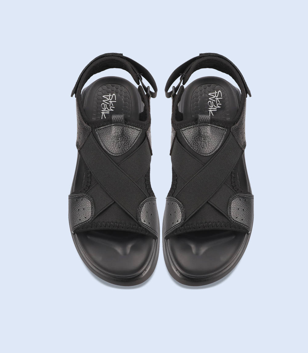 BM4419 Black Men Comfort Sandal