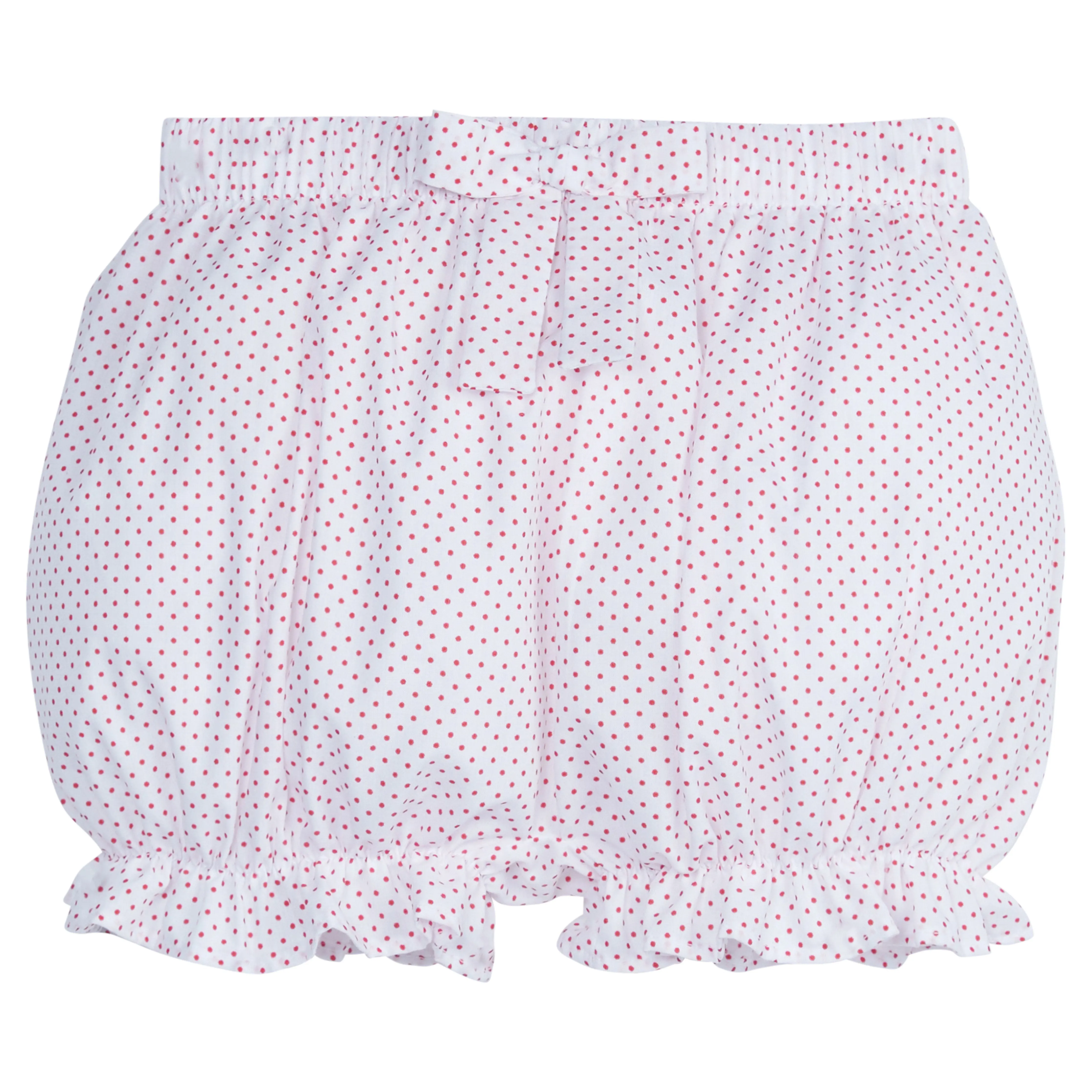 Red Polka Dot Bow Bloomer