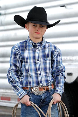 Boys Cinch Jensen Shirt - Long Sleeve