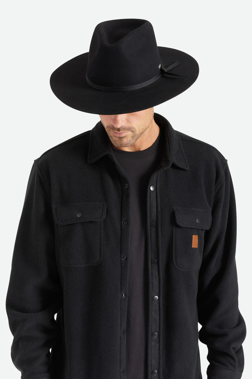 Brixton Cowboy Hat Black