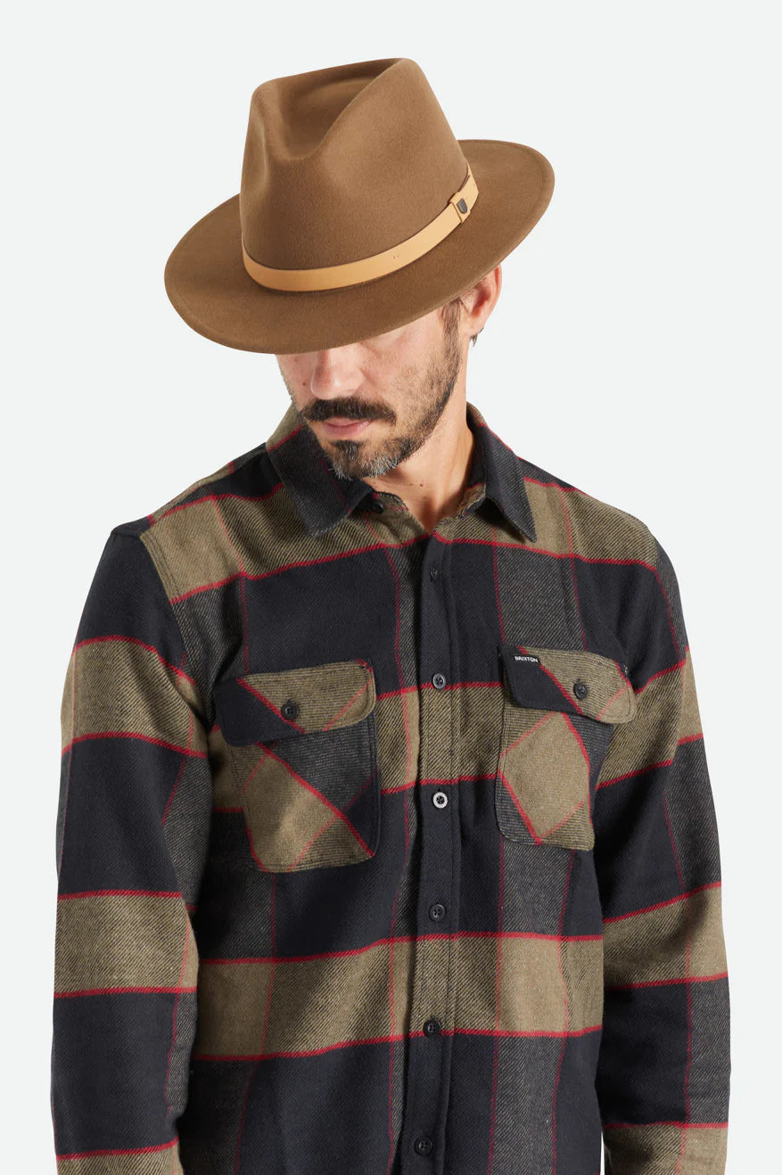 Brixton Fedora - Desert Palm