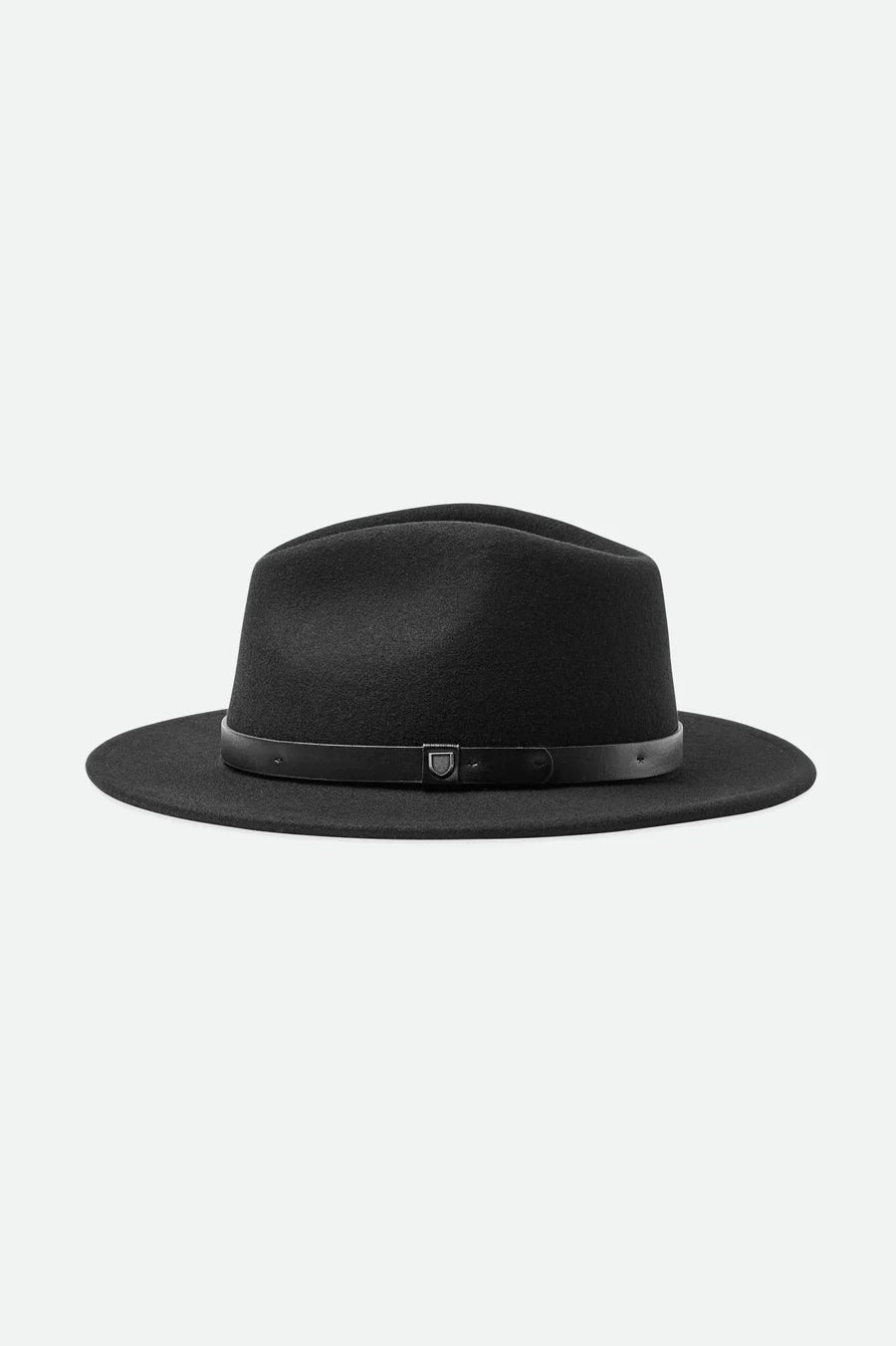 Brixton Fedora Hat - Black / Black