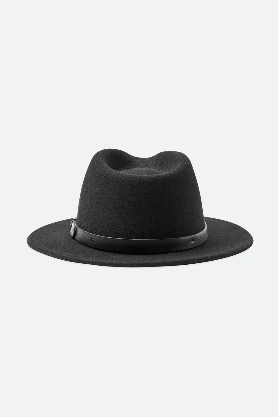 Brixton Fedora Hat - Black / Black