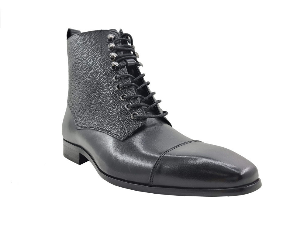 Brogue Cap Toe Leather Boot can be rewritten as Classic Leather Brogue Boot for better Google SEO.