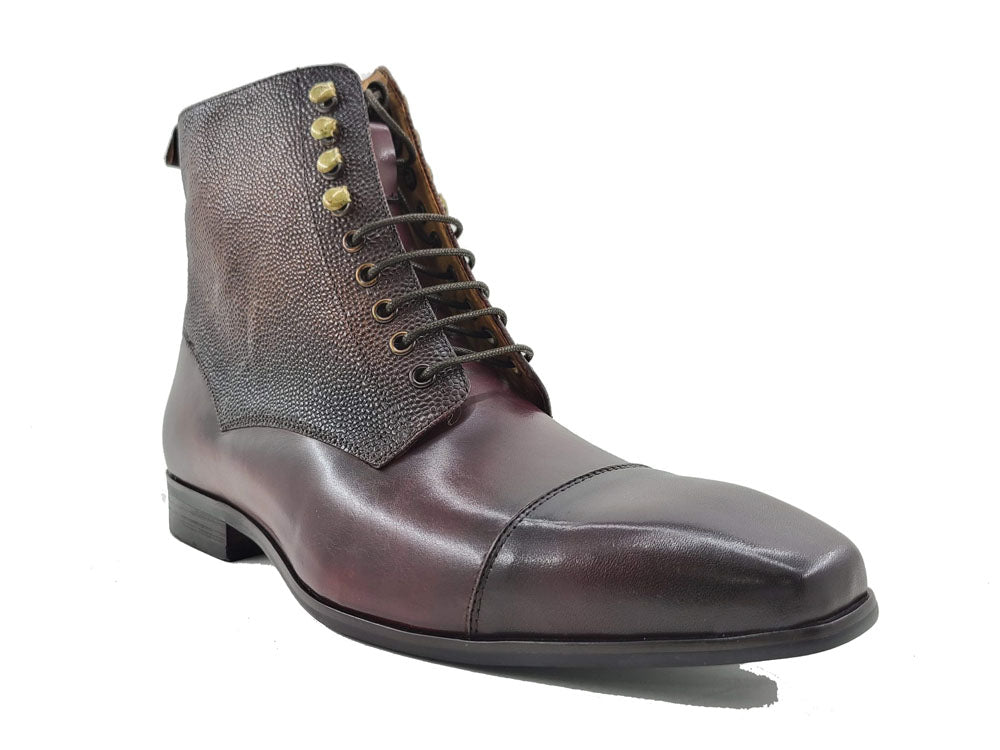 Brogue Cap Toe Leather Boot can be rewritten as Classic Leather Brogue Boot for better Google SEO.