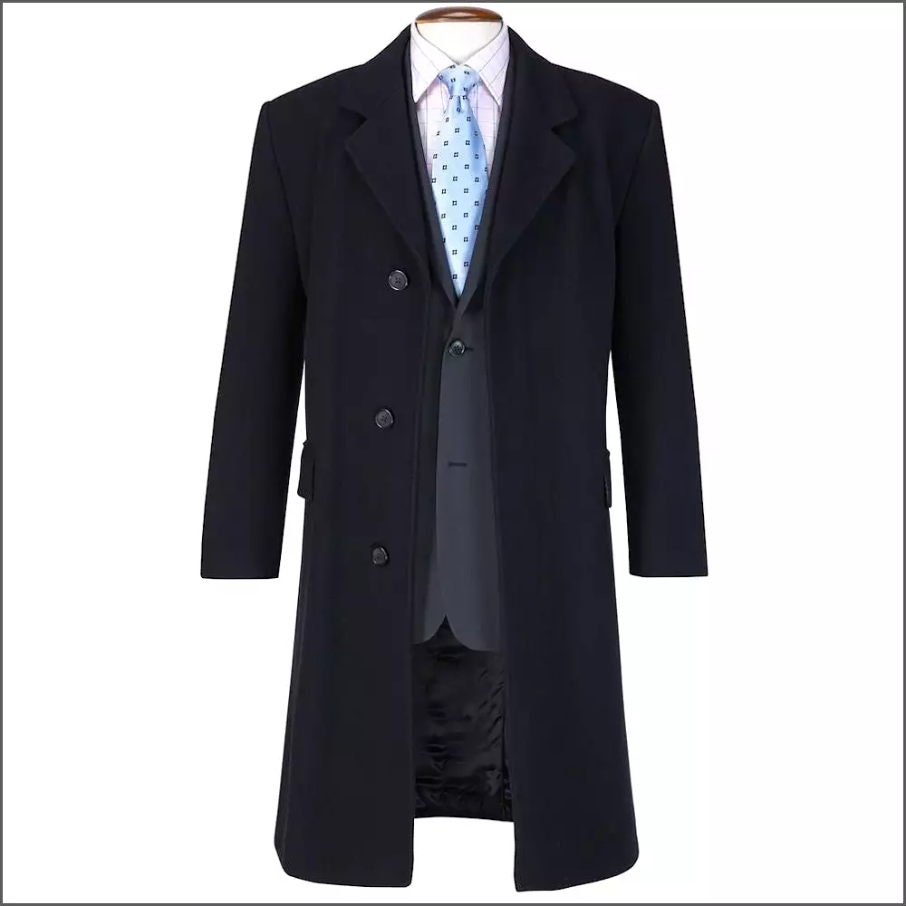 Brook Taverner Bond Cashmere Overcoat