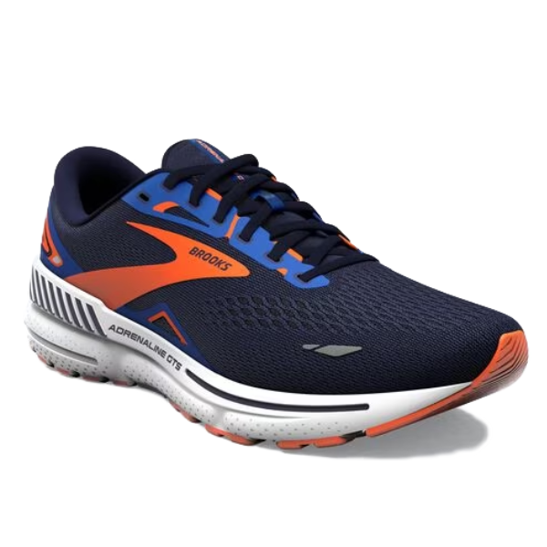 Brooks Adrenaline GTS 23 Men's Running Shoes - Peacoat/Orange/Surf the Web