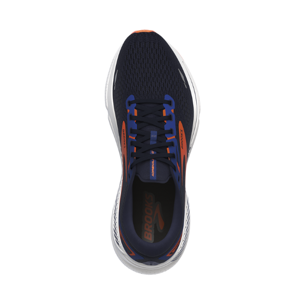 Brooks Adrenaline GTS 23 Men's Running Shoes - Peacoat/Orange/Surf the Web