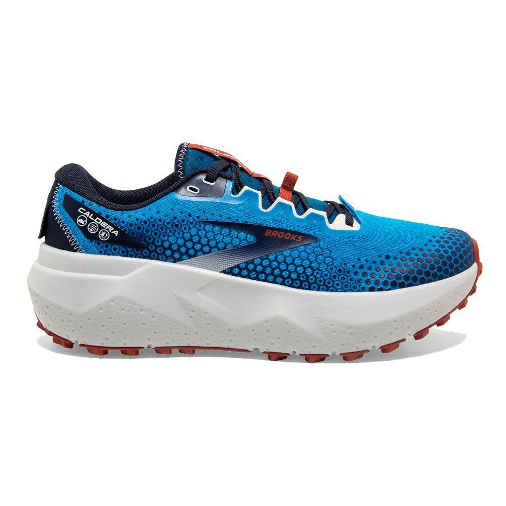 Brooks Caldera 6 Peacoat Atomic Blue Rooibos 8.5 D Medium