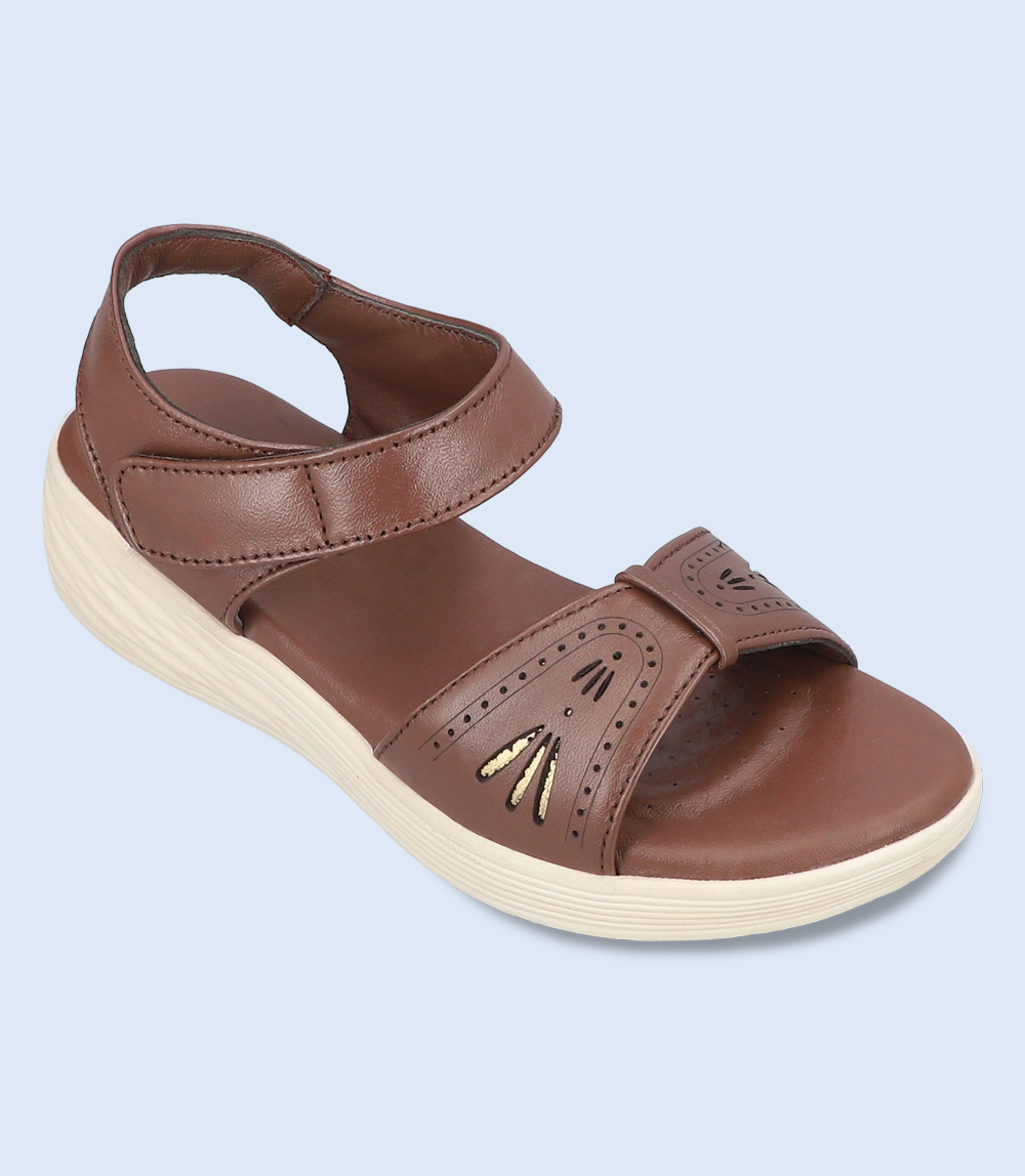 Brown Comfort Sandal for Women BW7654