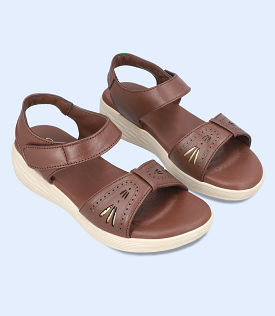 Brown Comfort Sandal for Women BW7654