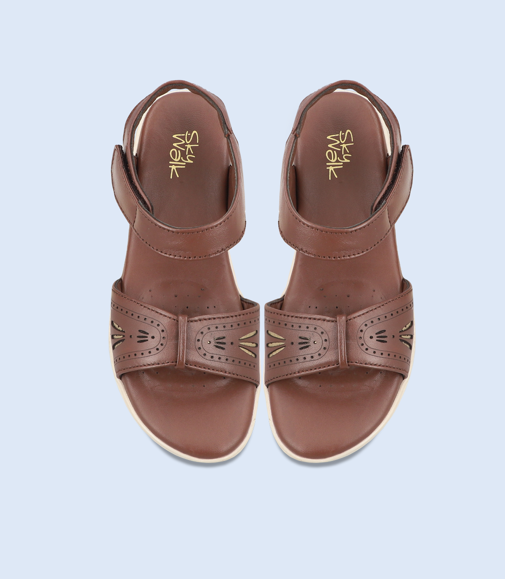 Brown Comfort Sandal for Women BW7654