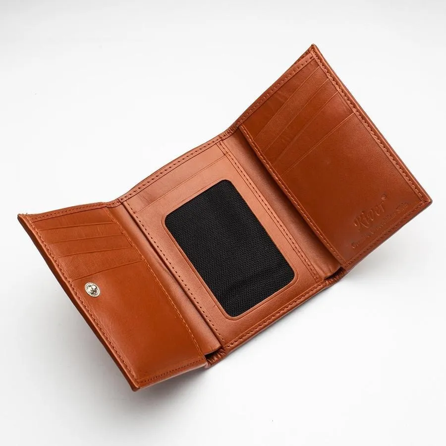 Brown Crocodile Skin Womens Wallets