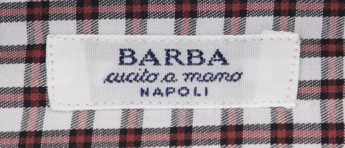 Brown Slim Fit Shirt by Barba Napoli