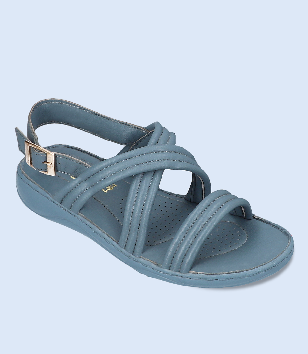 BW7201 Blue Women Comfort Sandal