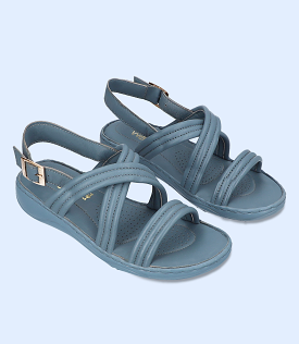 BW7201 Blue Women Comfort Sandal