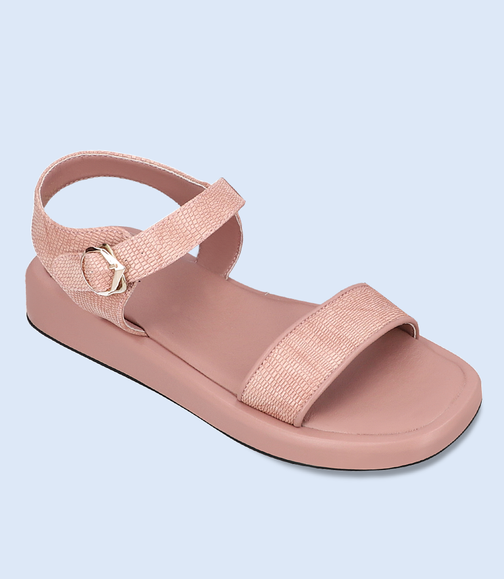 BW7348-TEA PINK - Women's Comfort Sandal