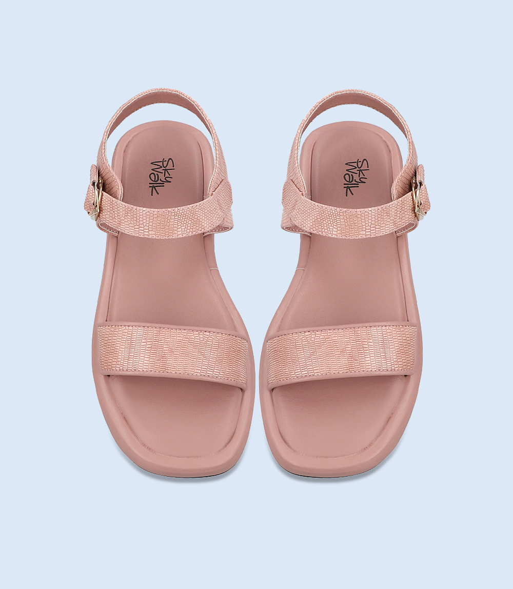 BW7348-TEA PINK - Women's Comfort Sandal