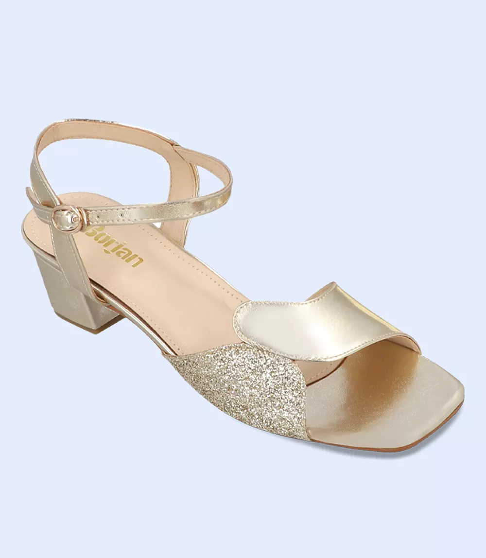 BW8127 Golden Women Formal Sandal Heels