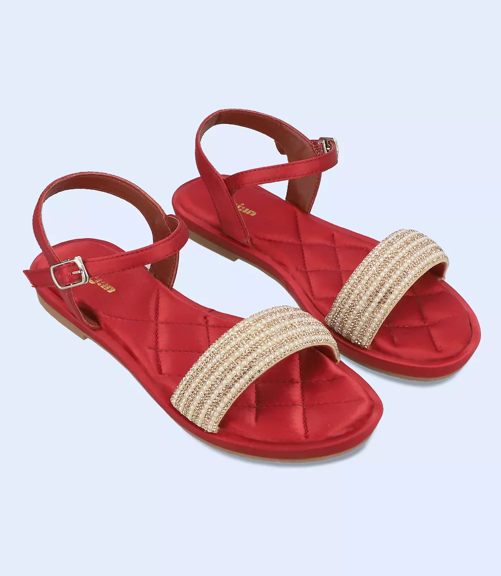 BW9481 Women's Maroon Formal Sandal