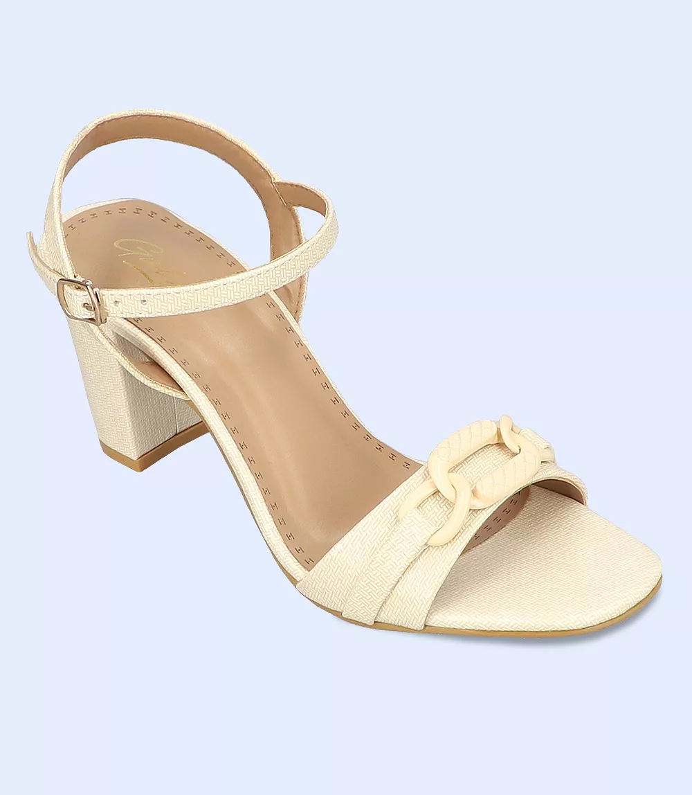 BW9536 FAWN Casual Sandal Heels for Women